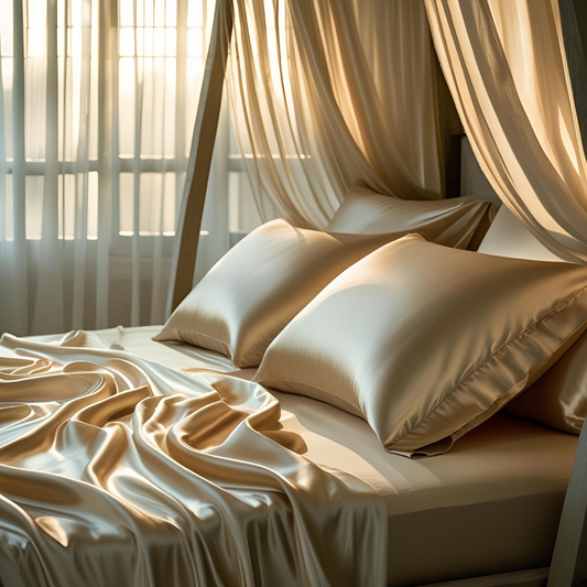 Beauty Sleep Is Real: How Silk and Bamboo Sheets Support Skin & Hair Health