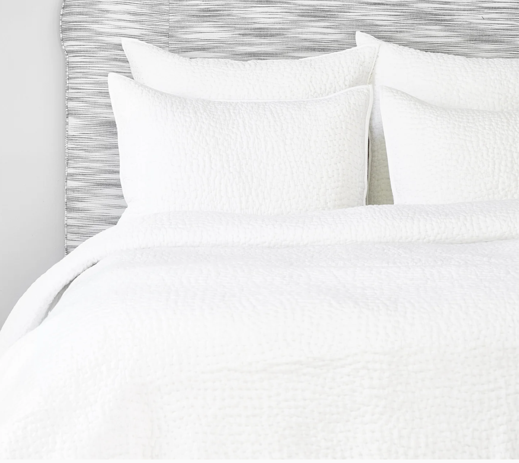 Organic Hand Stitched Coverlet