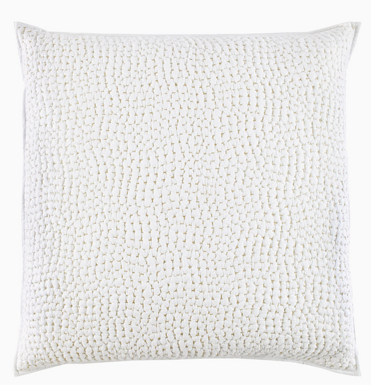 Organic Hand Stitched Sham