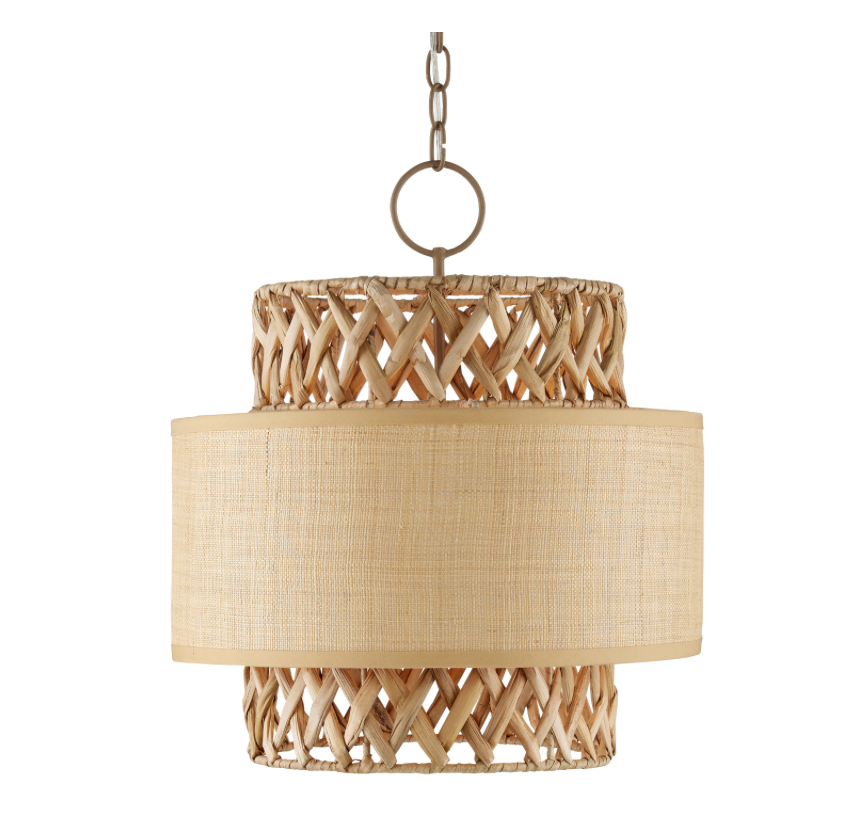 Isola Grasscloth Pendant