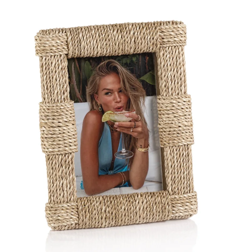 Abaca Rope Photo Frame
