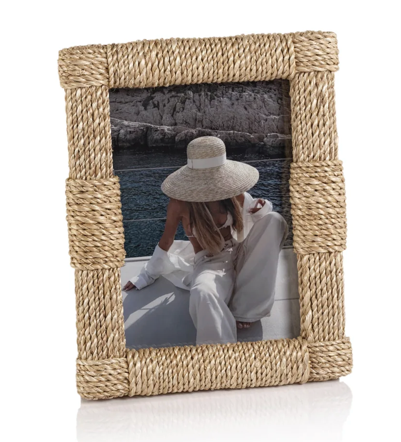Abaca Rope Photo Frame