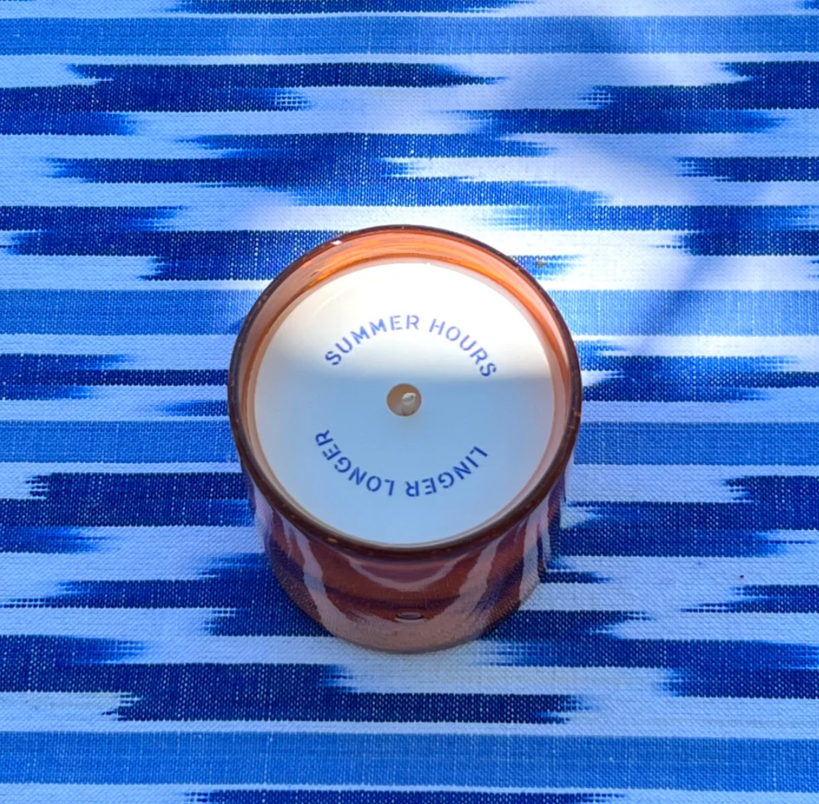 Summer Hours 80 Degrees Candle