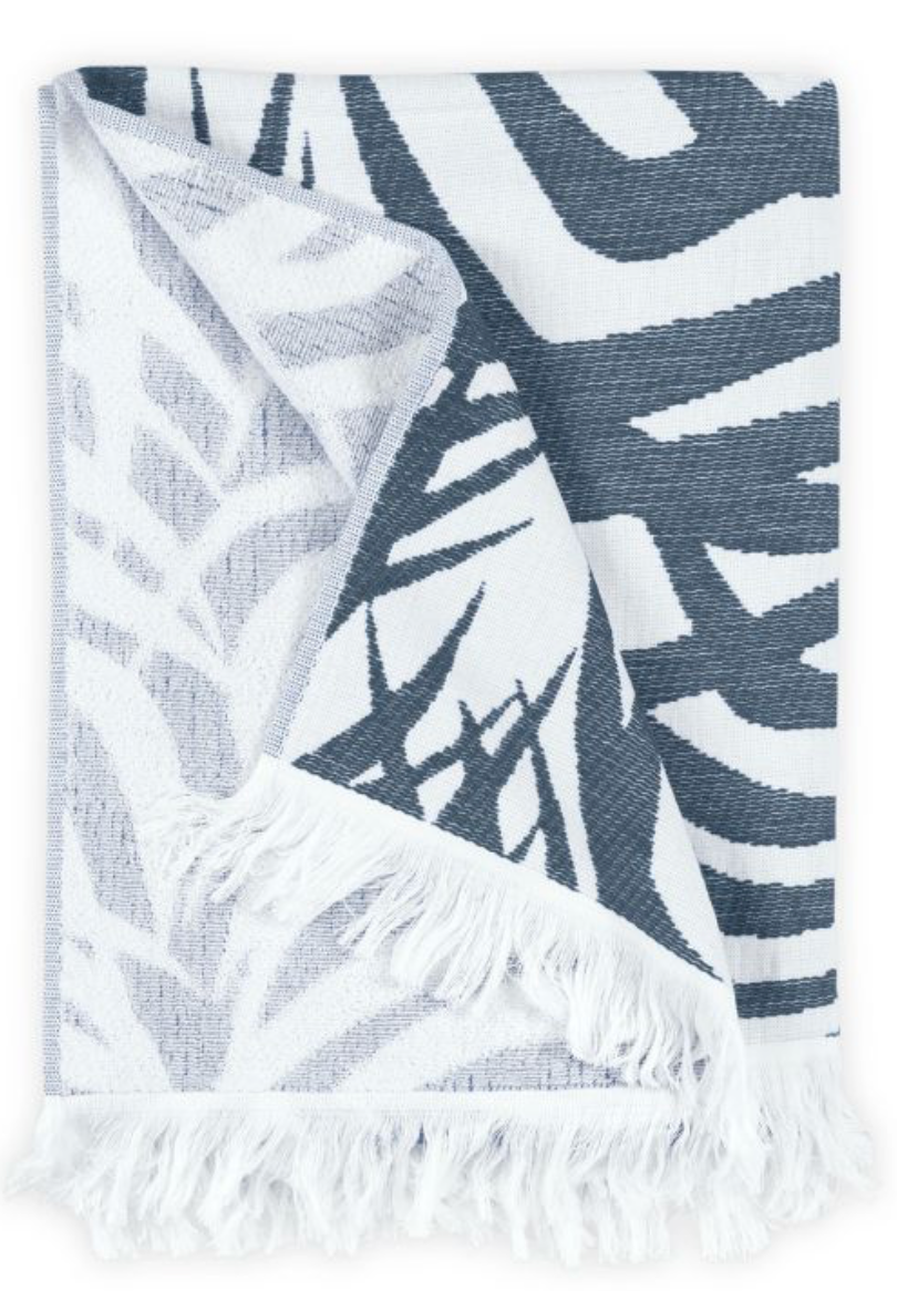 Zebra Palm Beach Towel