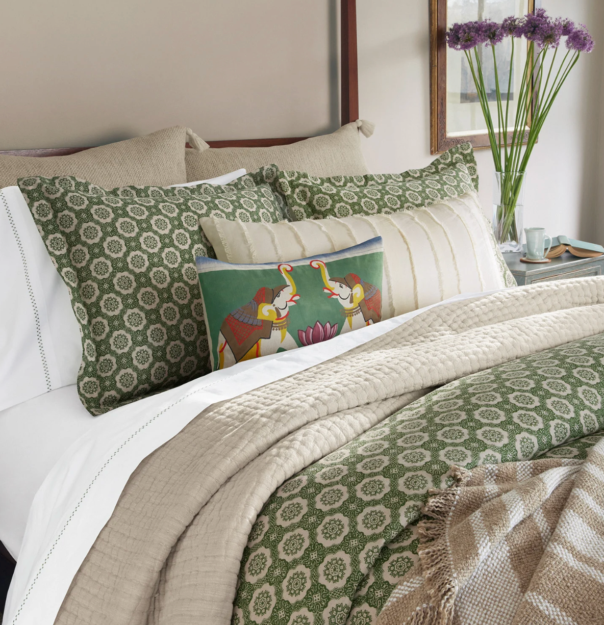 Anketi Sage Organic Sheet Set