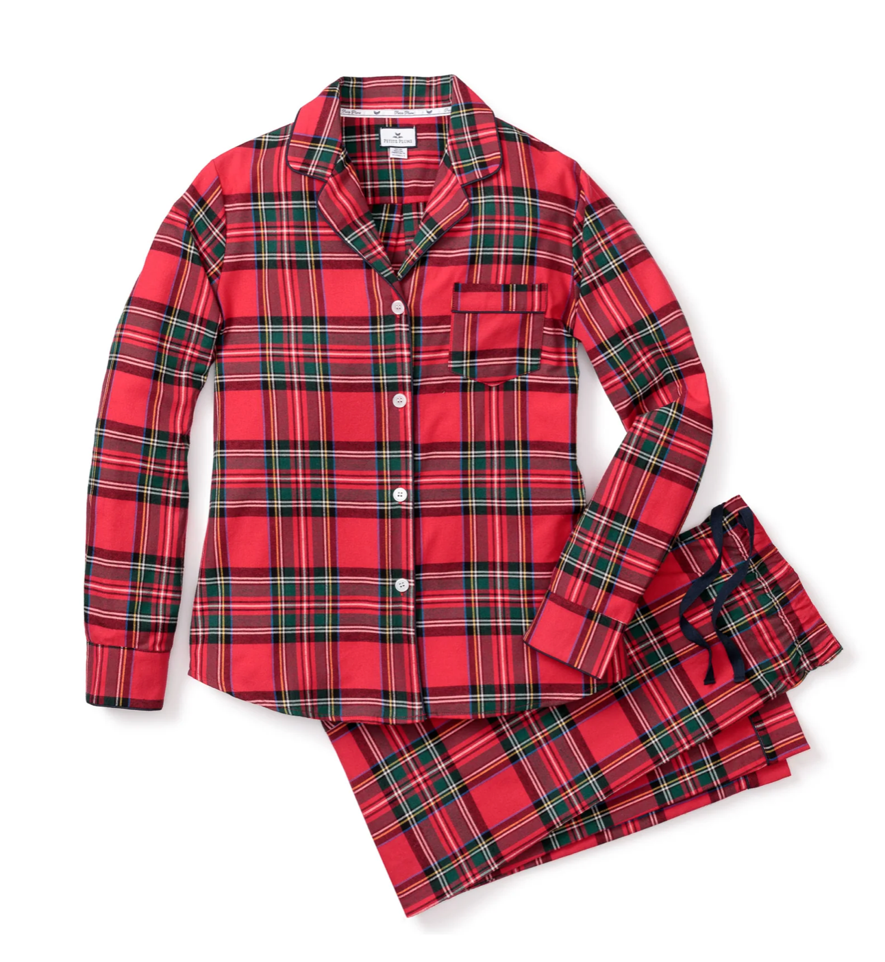 Women's Brushed Cotton Pajama Set - Imperial Tartan