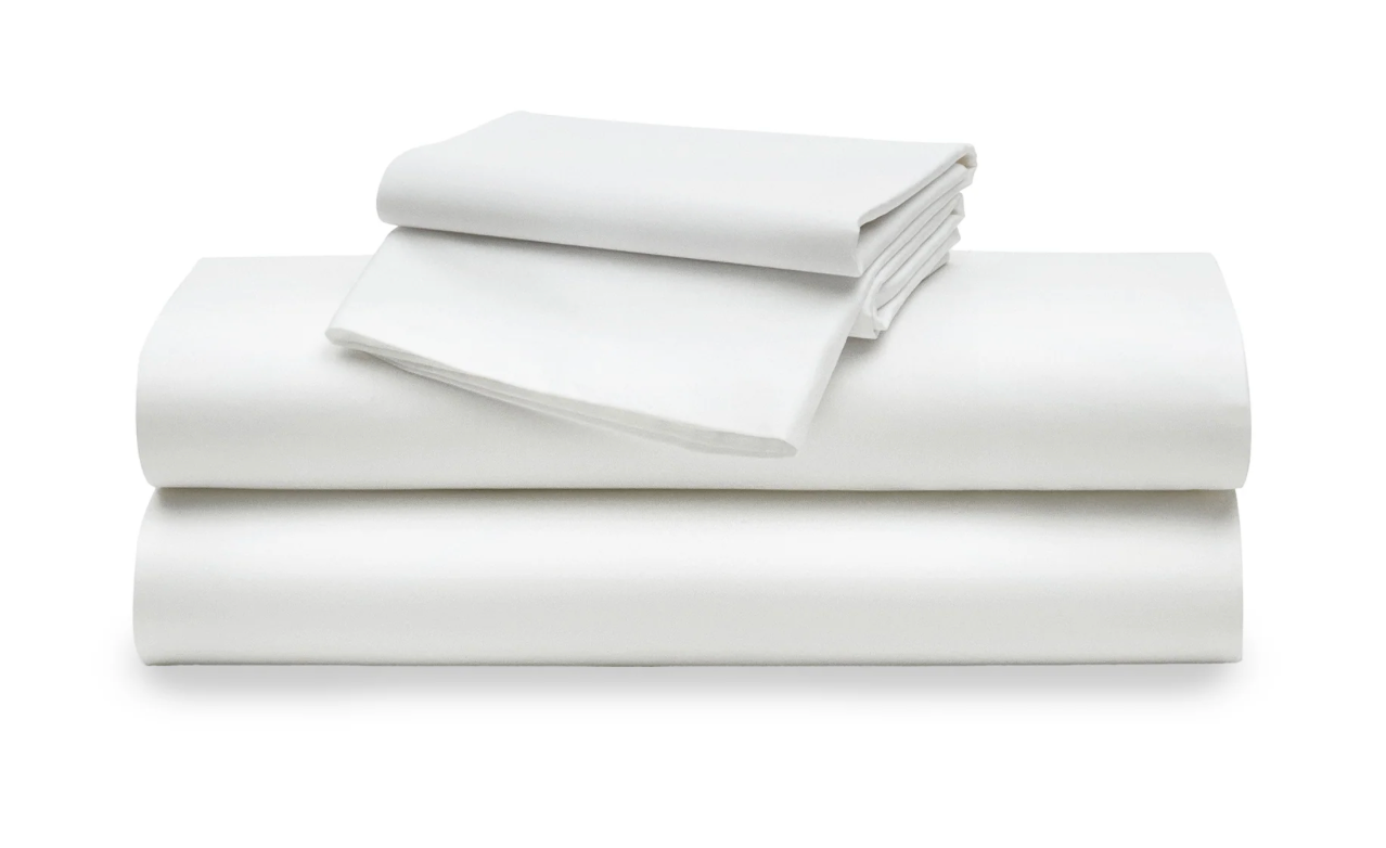 Luxe Premium Cotton Bed Sheets in White