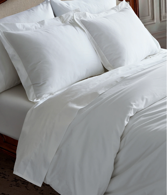 Luxe Premium Cotton Bed Sheets in White