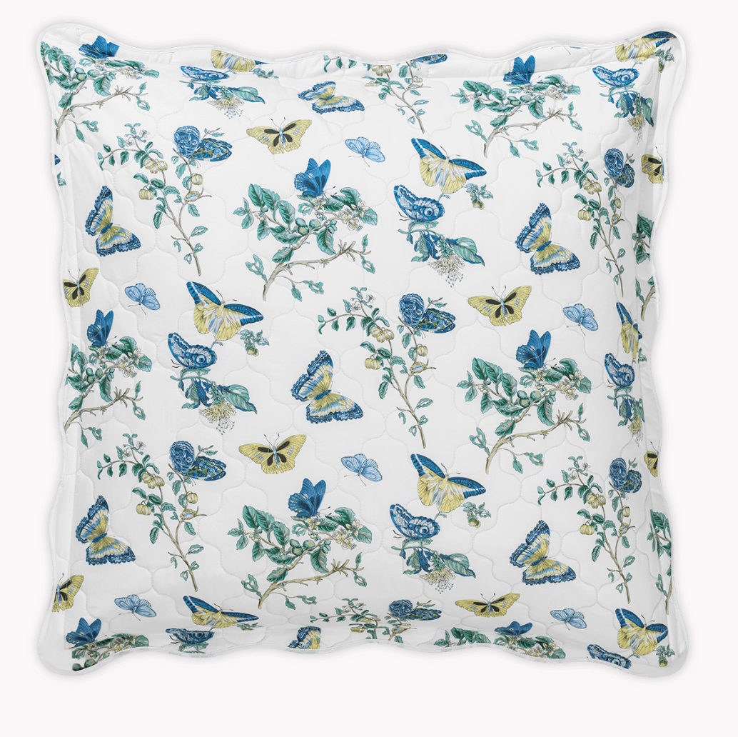 Baudin Butterfly Quilted Sham