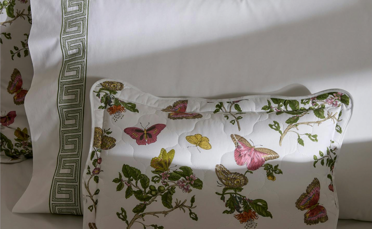 Baudin Butterfly Quilted Sham