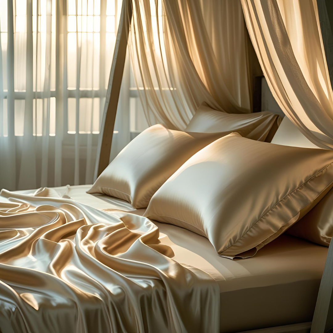 Beauty Sleep Is Real: How Silk and Bamboo Sheets Support Skin & Hair Health