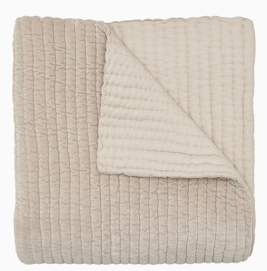 Velvet Quilted Coverlet