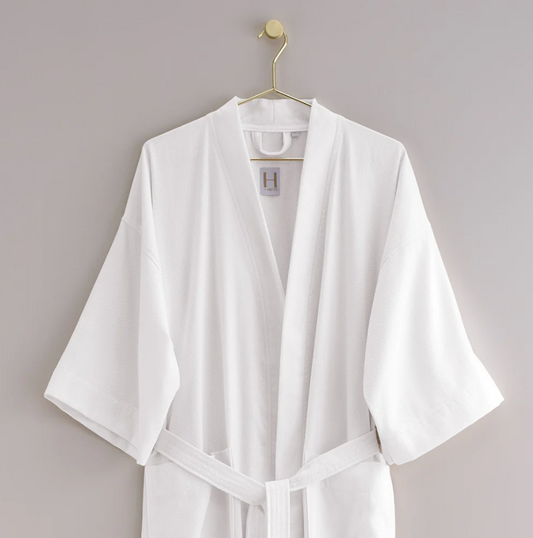Pique Kimono Bathrobe
