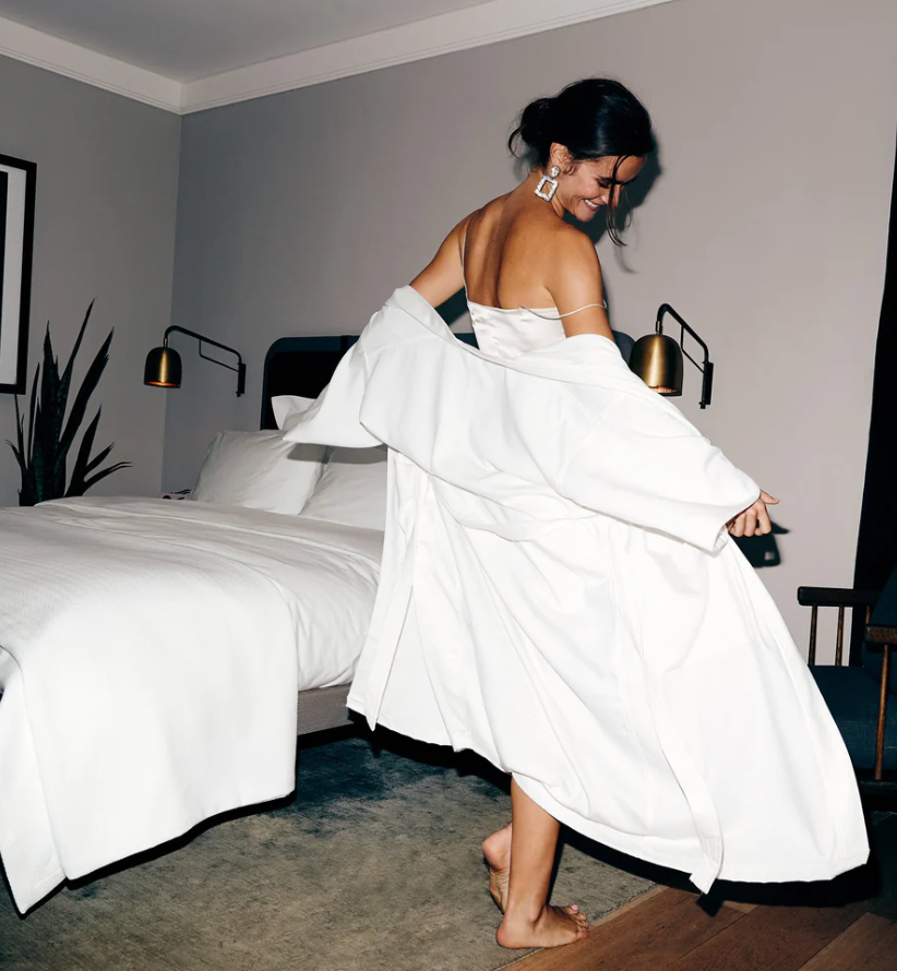 Pique Kimono Bathrobe
