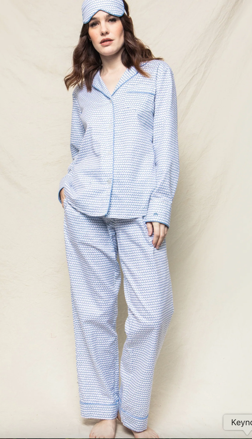 La Mer Twill Pajama Set