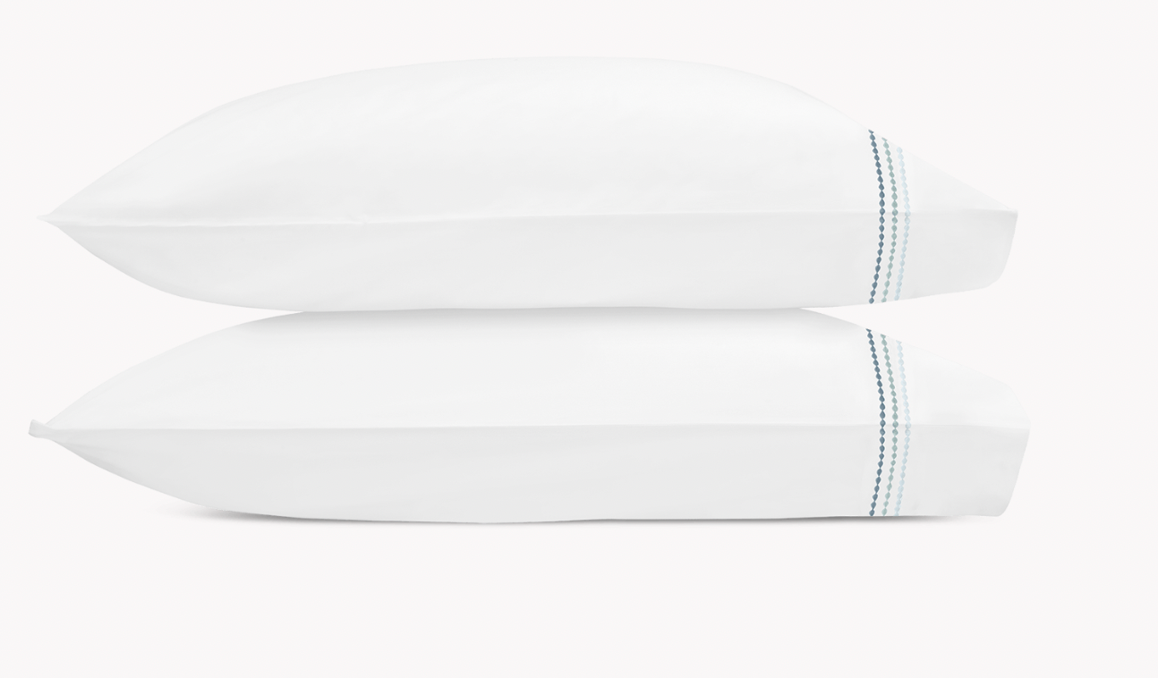 Amara Triple Pearl  Pillowcase - Pair