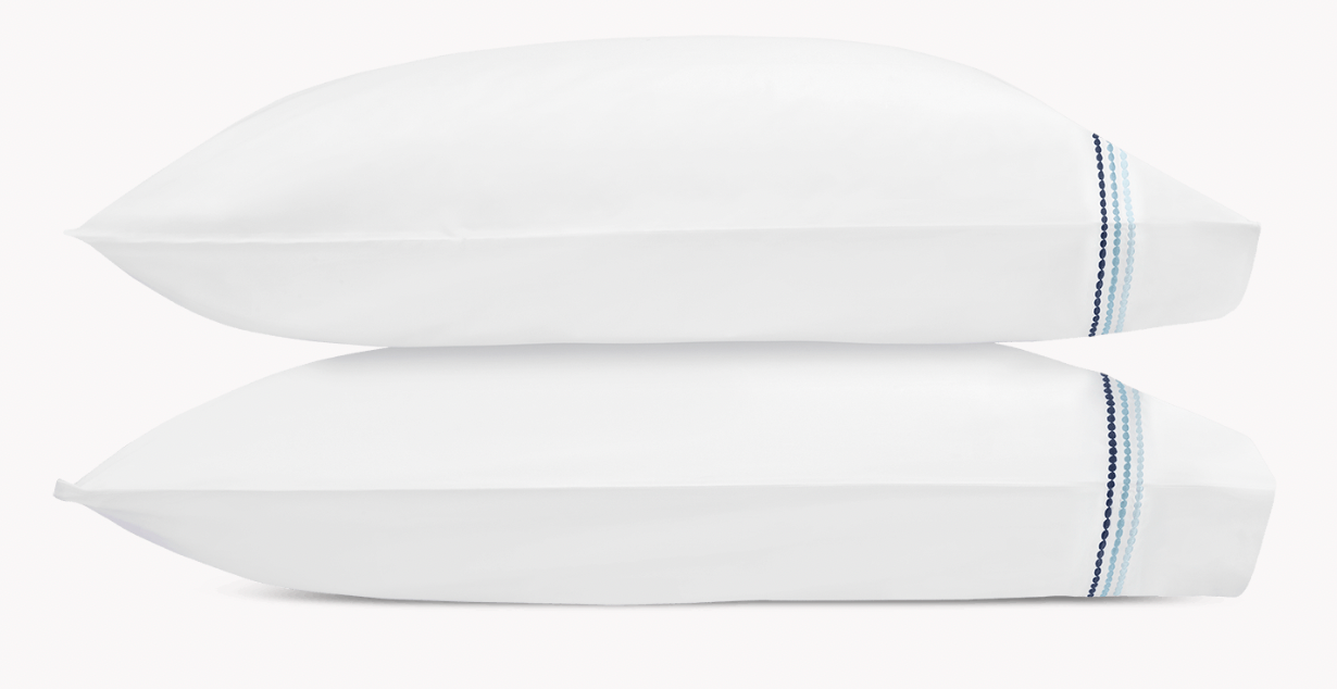 Amara Triple Pearl  Pillowcase - Pair