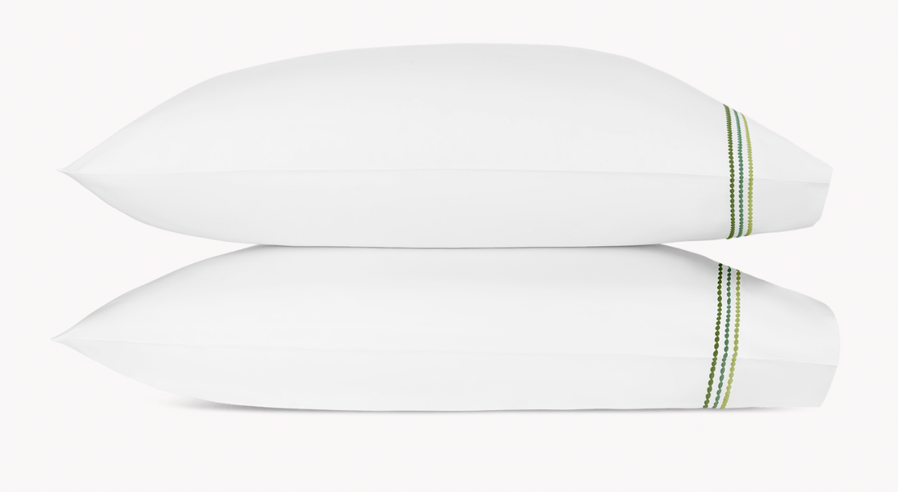 Amara Triple Pearl  Pillowcase - Pair
