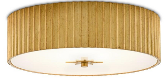 Caravel Gold Flush Mount