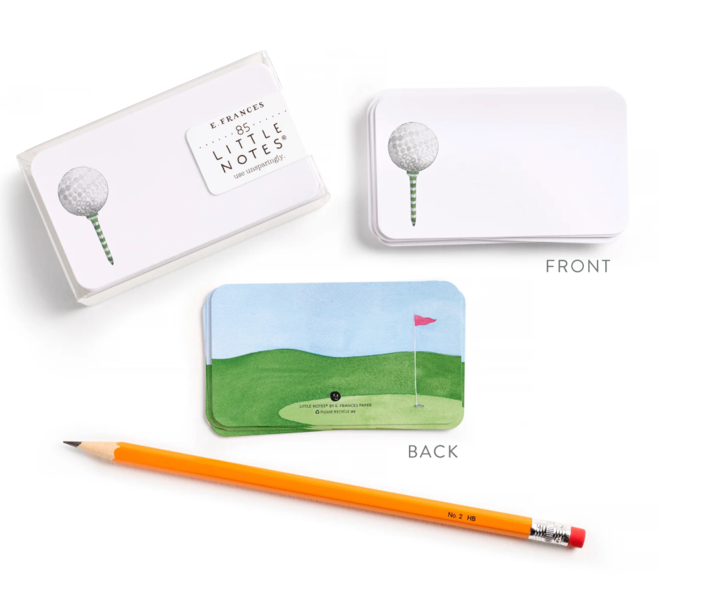 Golf Tee Little Notes®
