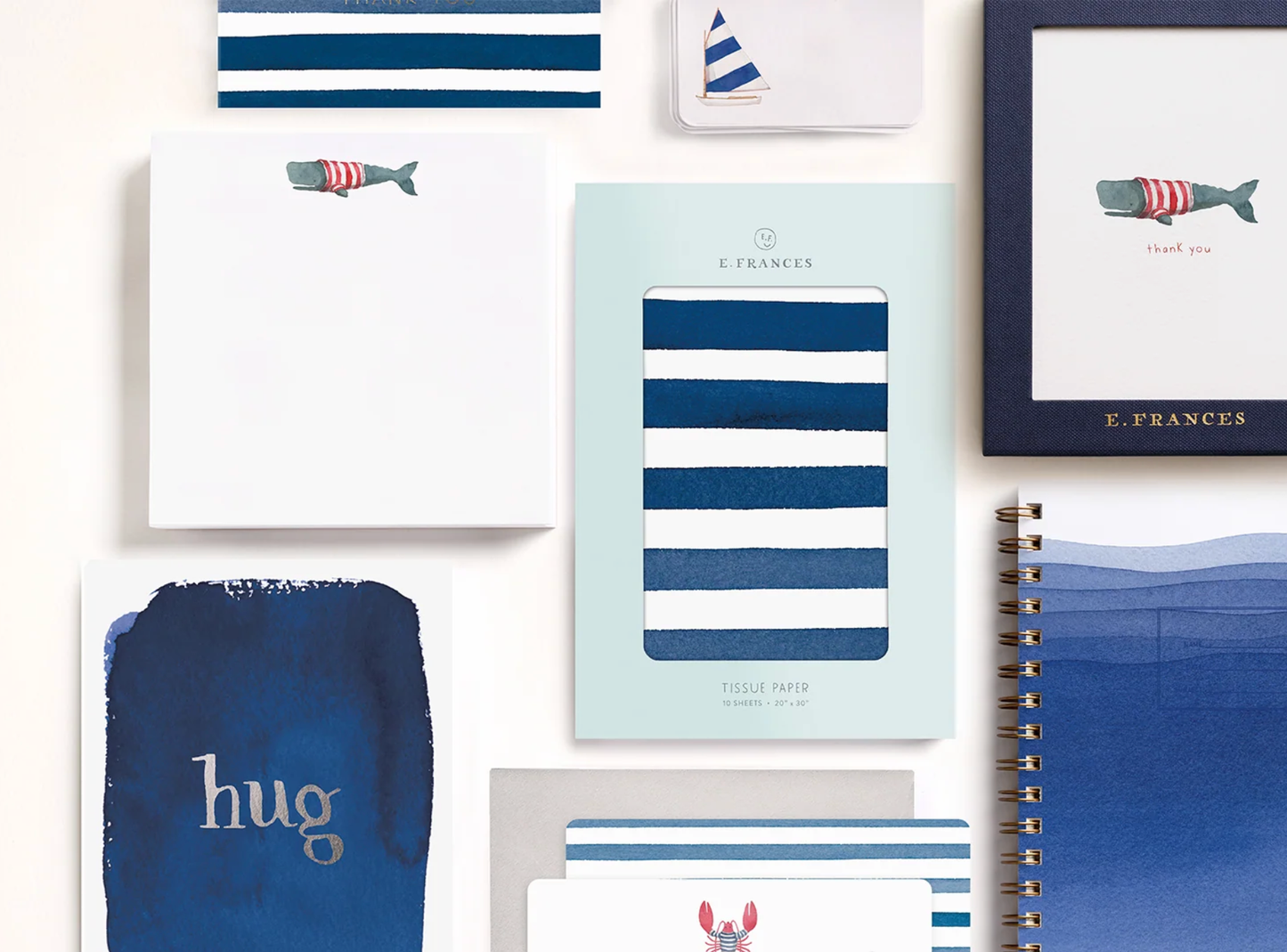 Little Notes® Ceramic Holder | Navy